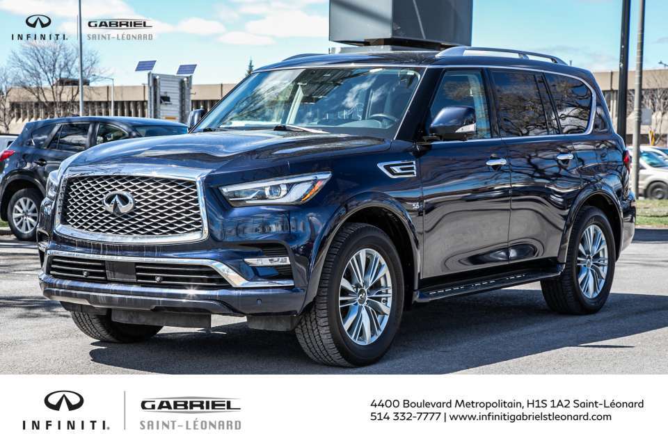 2019 Infiniti QX80 Limited 4WD 7 passagers