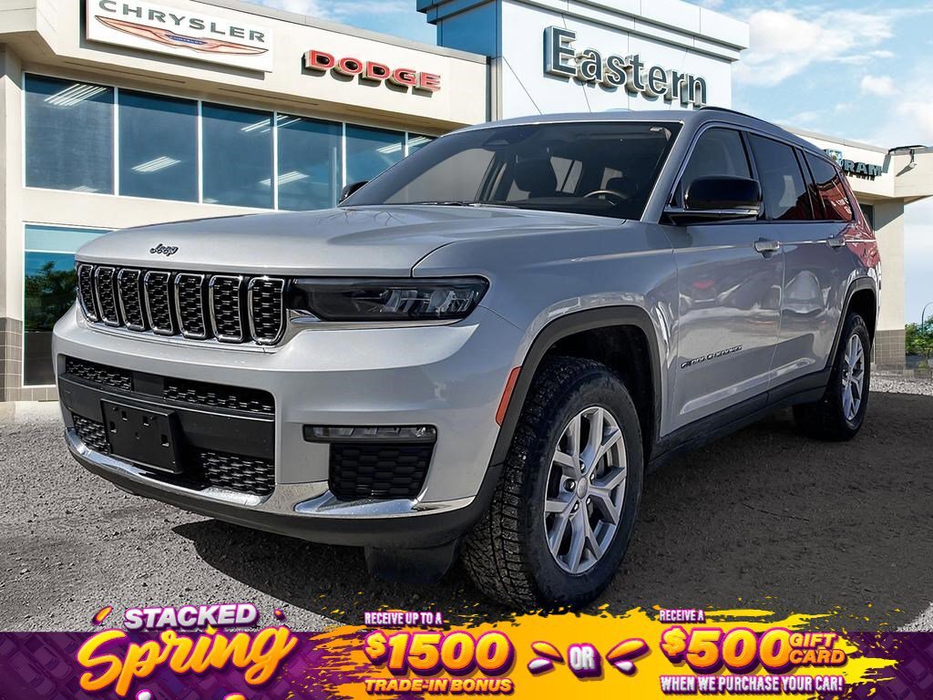 2022 Jeep Grand Cherokee L Limited | No Accidents | 1 Owner | Panoramic Sunro