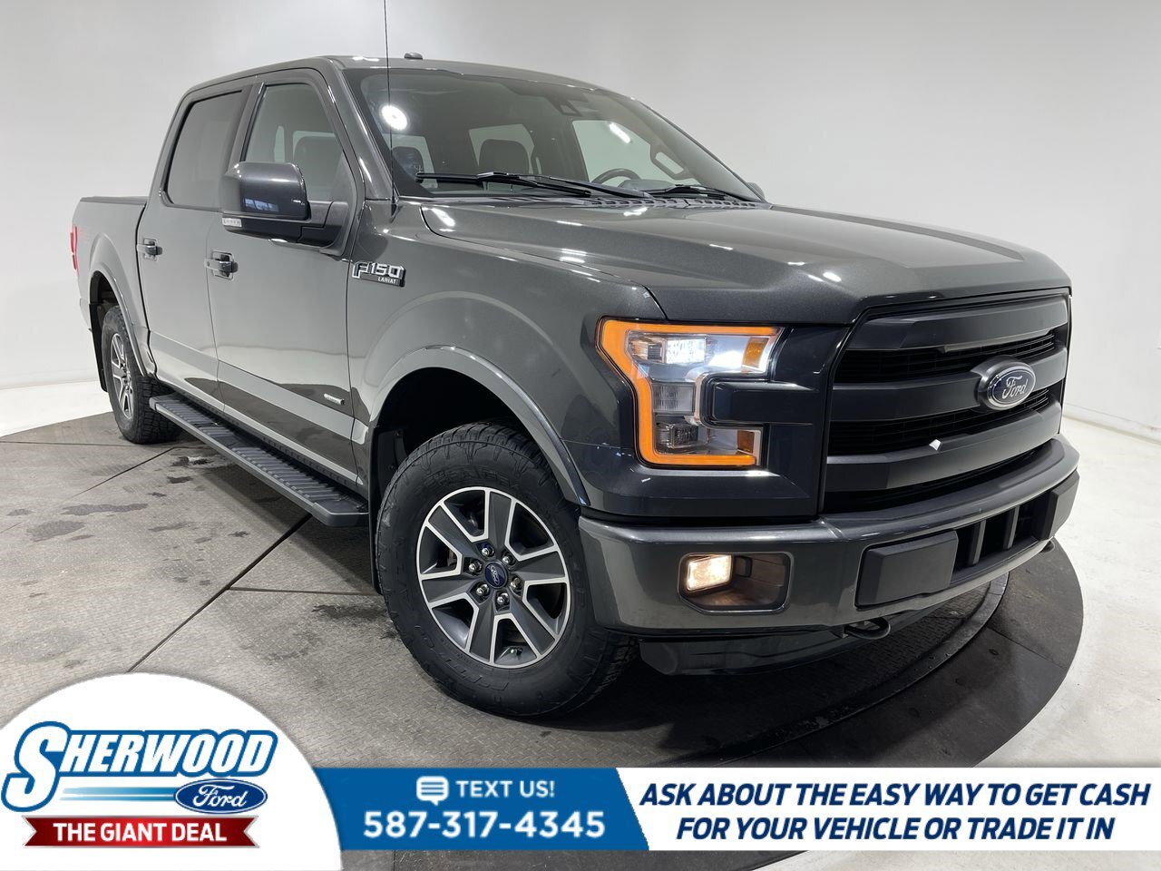 2016 Ford F-150 Lariat- $0 Down $191 Weekly- CLEAN CARFAX