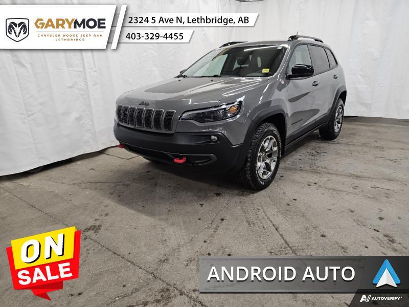 2022 Jeep Cherokee Trailhawk  V6! Heated Front Seats, Heated Steering