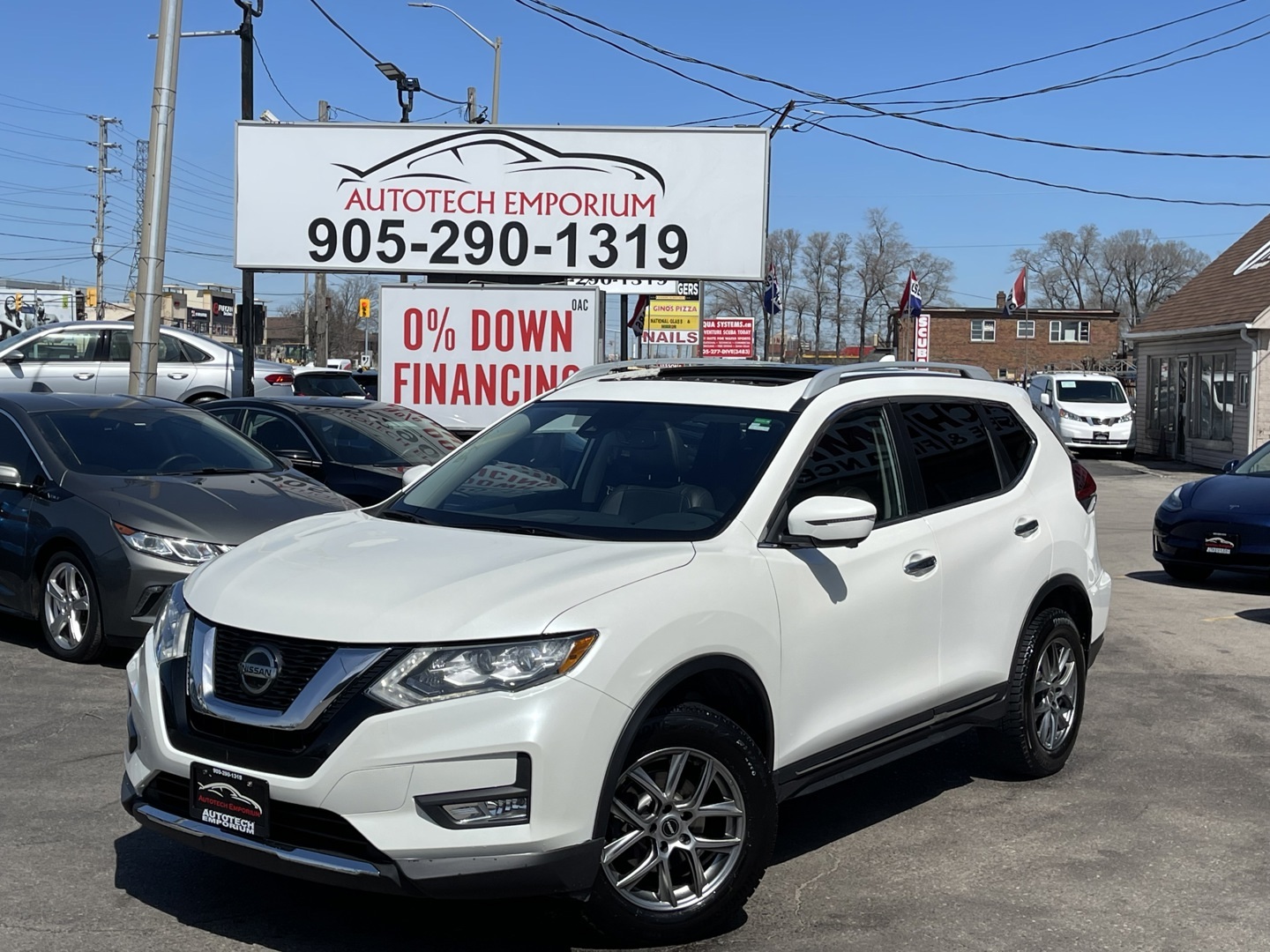 2020 Nissan Rogue SL AWD PEARL WHITE/ FULLY LOADED / PRO PILOT ASSIS