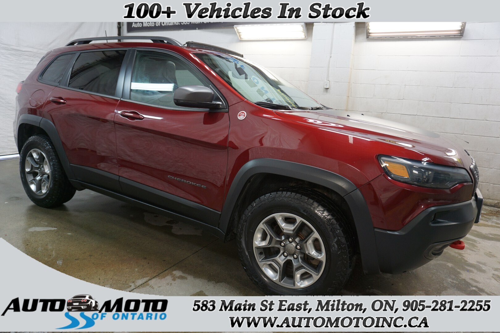 2019 Jeep Cherokee TRAILHAWK 4WD *ACCIDENT FREE* CERTIFIED CAMERA NAV