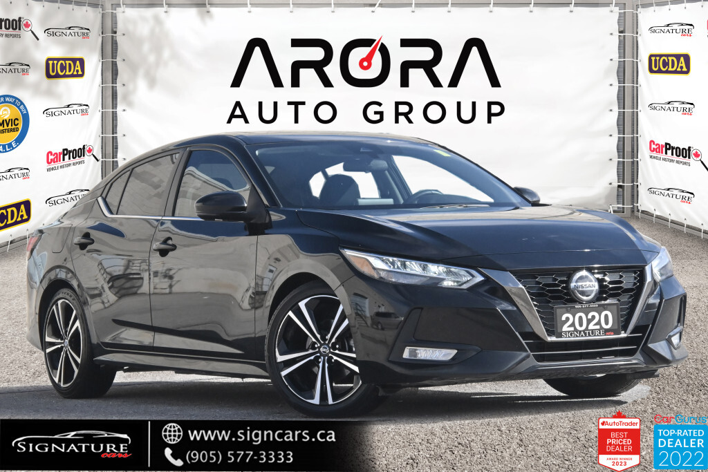 2020 Nissan Sentra SR / NO ACCIDENT / SUNROOF / 1 OWNER /CARPLAY / RE