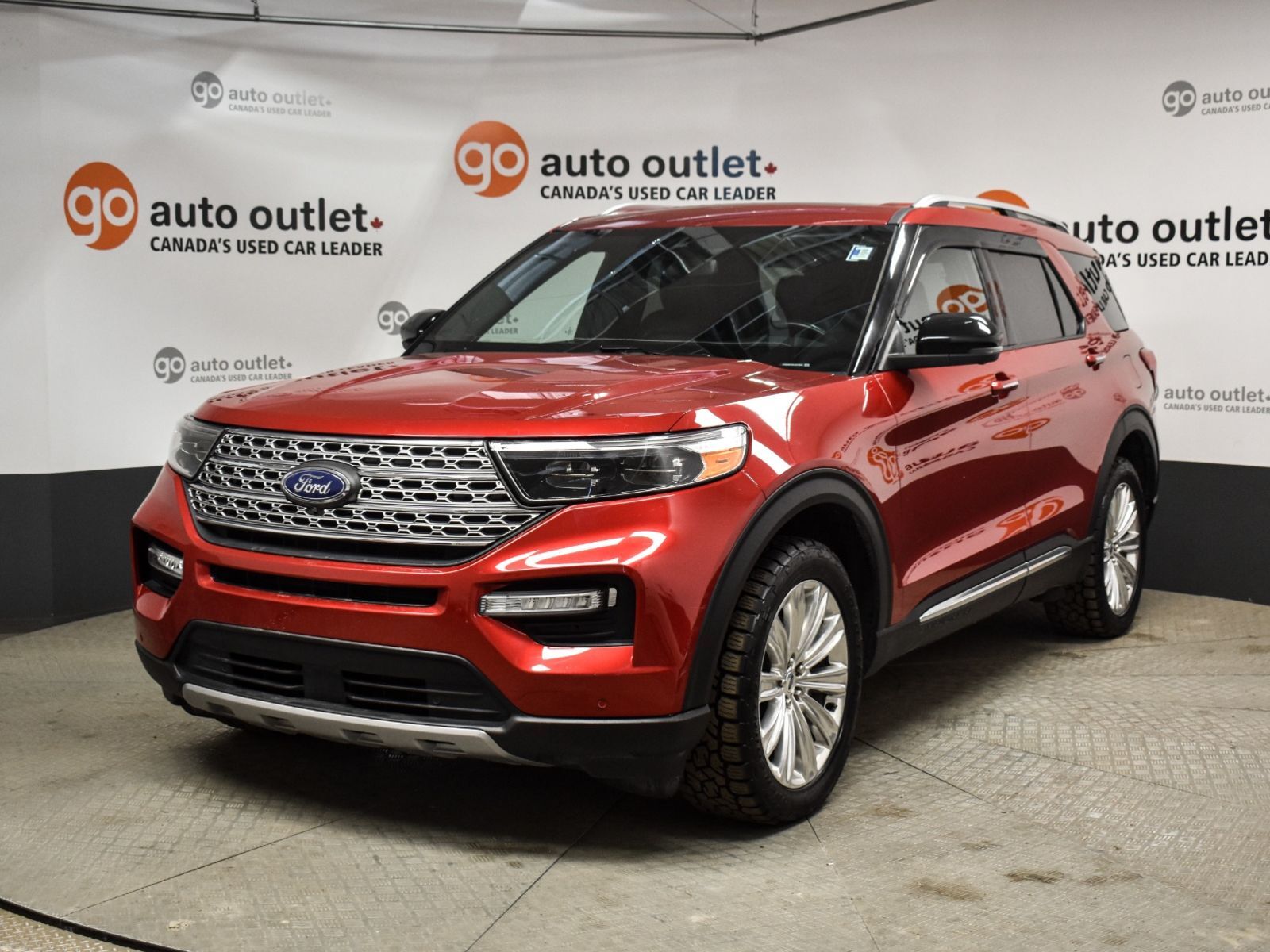 2020 Ford Explorer Limited 4WD Navi Heated Leather Seats Sunroof
