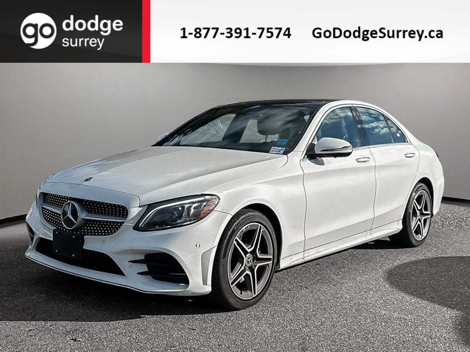 2021 Mercedes-Benz C-Class C 300 + 4MATIC/LEATHER/NAVI/PANO SUNROOF/NO EXTRA 