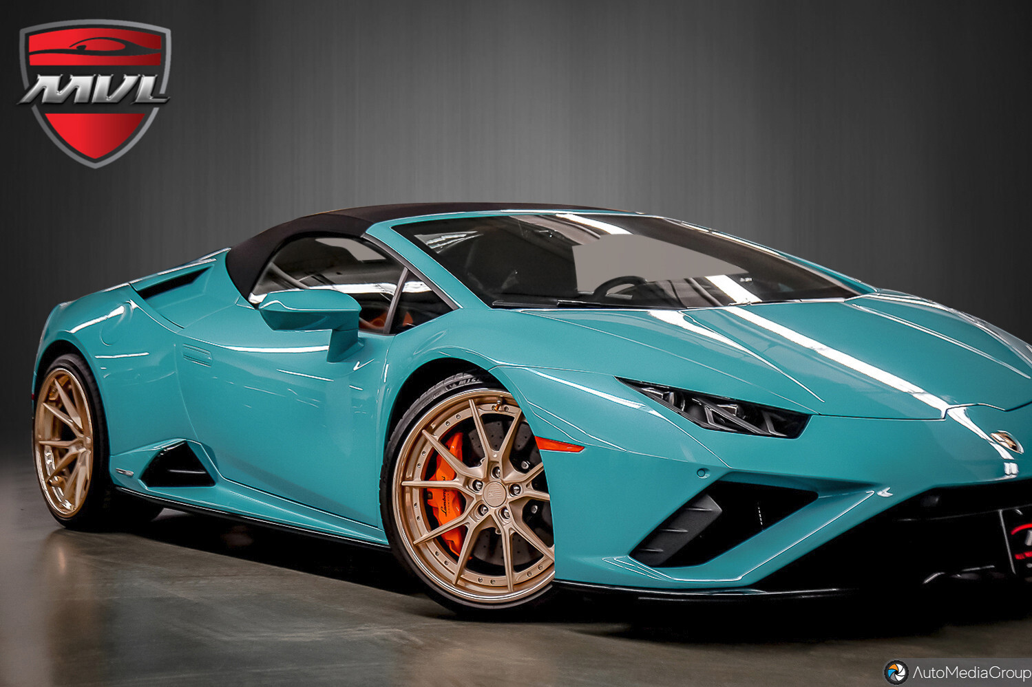 2022 Lamborghini Huracan EVO EVO SPYDER, RWD, AD PERSONAM PAINT, SENSONUM S