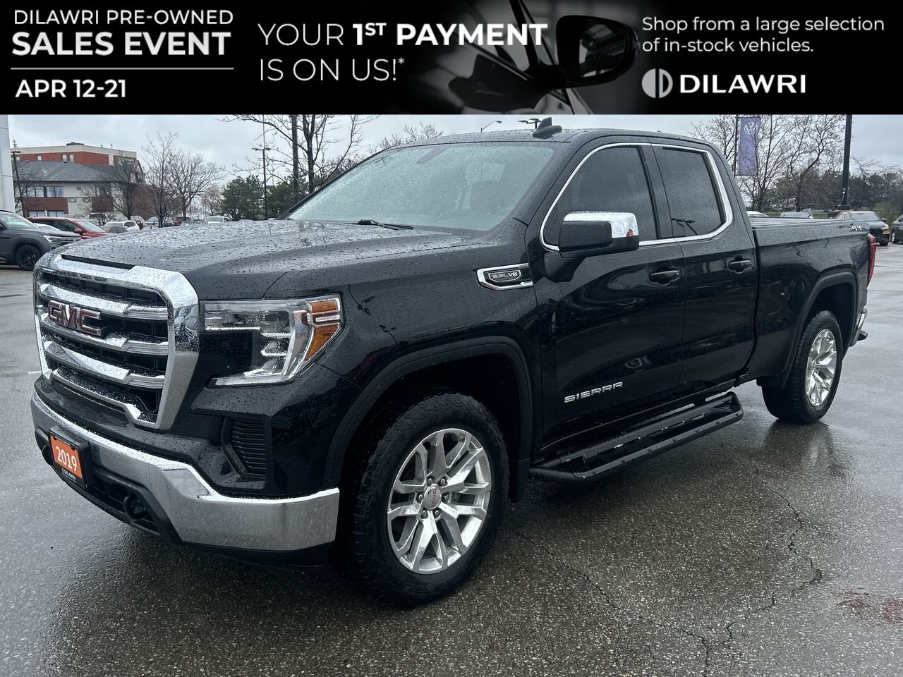 2019 GMC Sierra 1500 SLE One Owner| Clean Carfax| Winter Tires Included