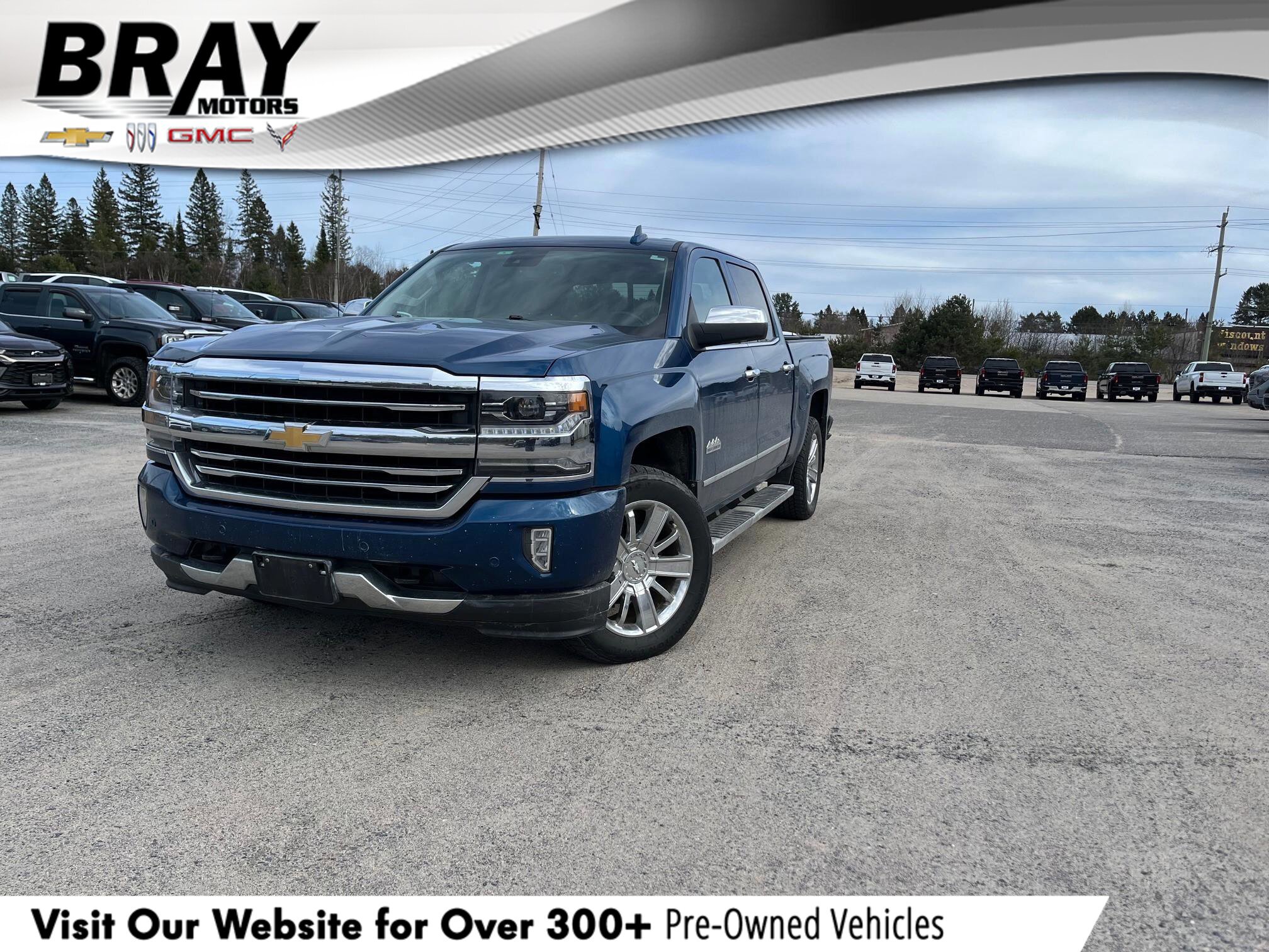 2018 Chevrolet Silverado 1500 High Country CERTIFIED PRE-OWNED!