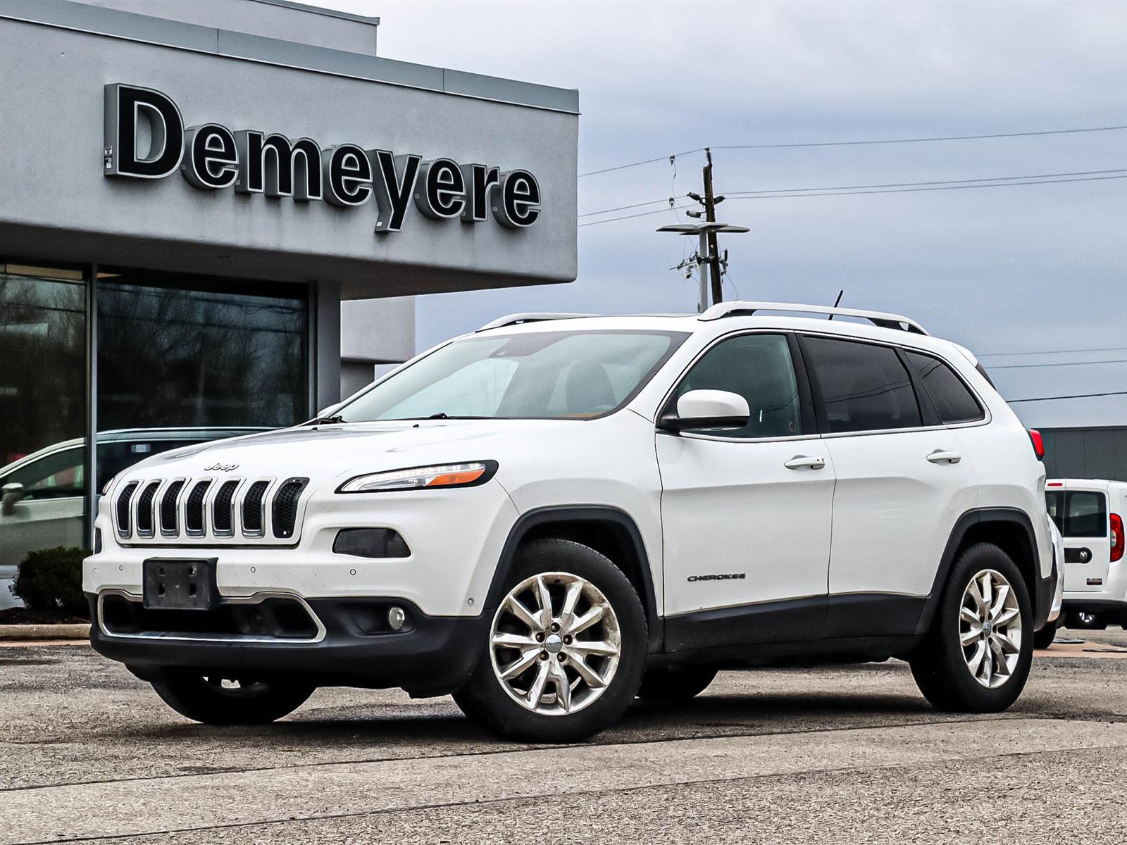 2015 Jeep Cherokee Limited 4WD  You Certify, You Save - OR - Buy Cert