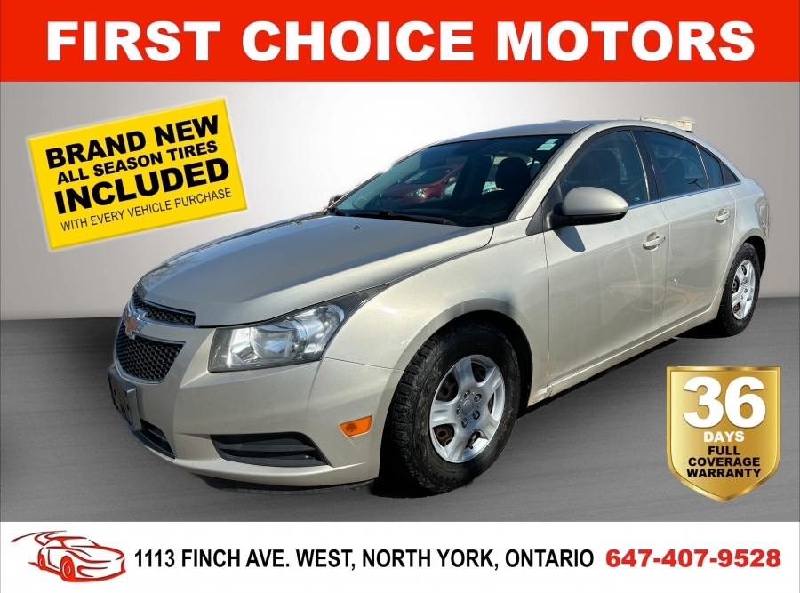 2014 Chevrolet Cruze LT ~AUTOMATIC, FULLY CERTIFIED WITH WARRANTY!!!~