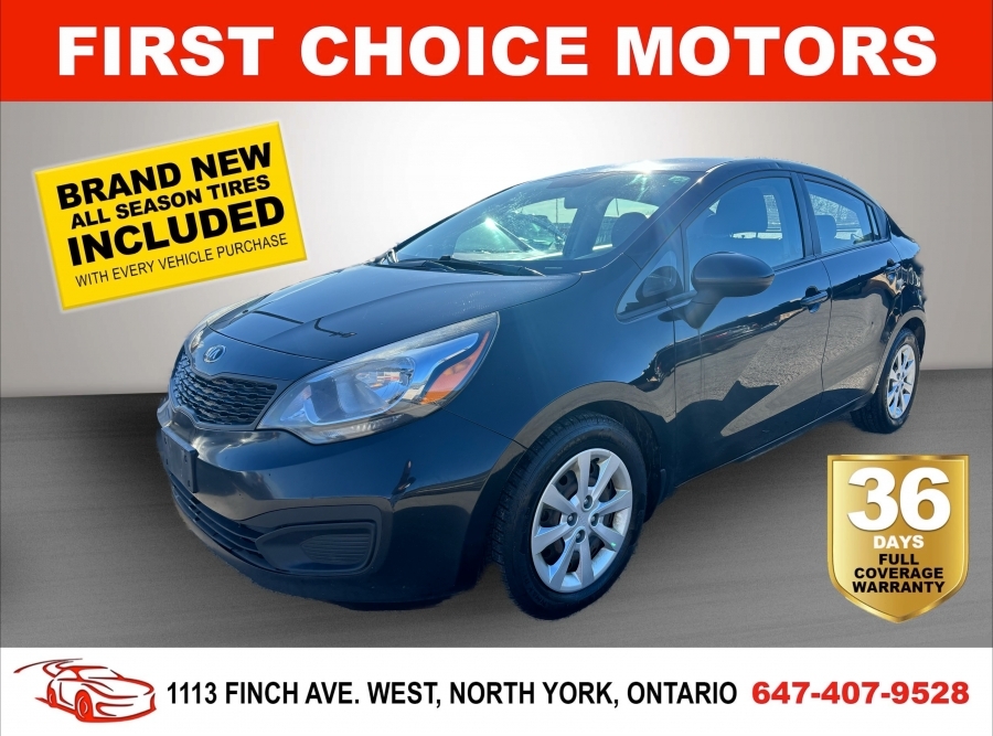 2014 Kia Rio LX ~AUTOMATIC, FULLY CERTIFIED WITH WARRANTY!!!~