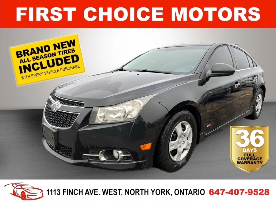2014 Chevrolet Cruze 2LT ~AUTOMATIC, FULLY CERTIFIED WITH WARRANTY!!!~