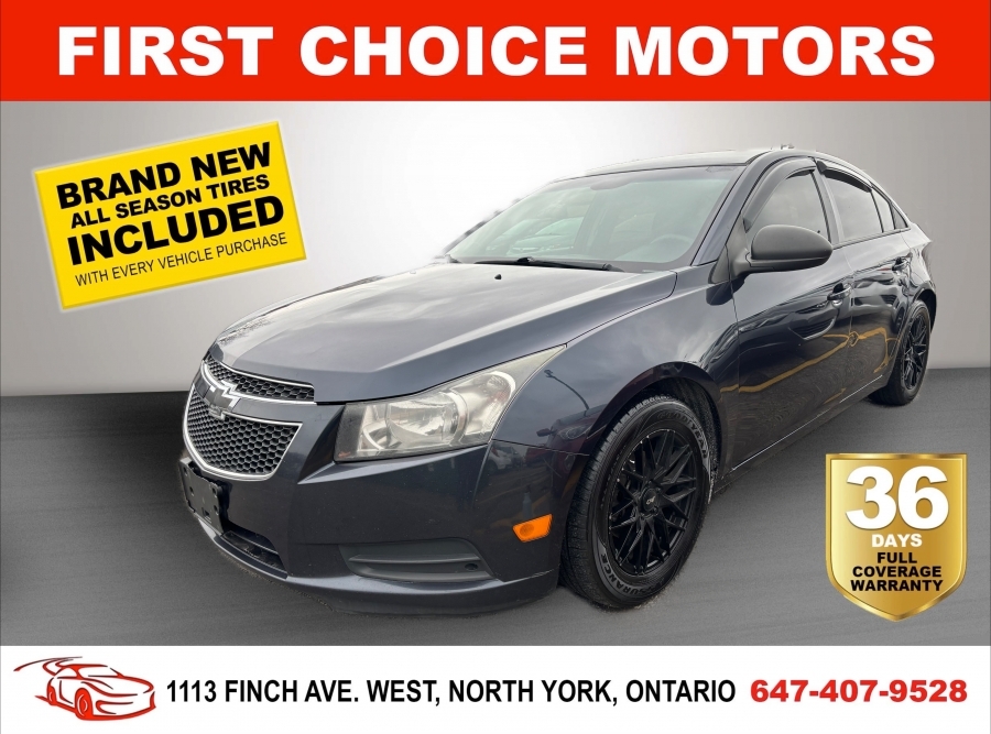 2014 Chevrolet Cruze 2LS ~MANUAL, FULLY CERTIFIED WITH WARRANTY!!!~