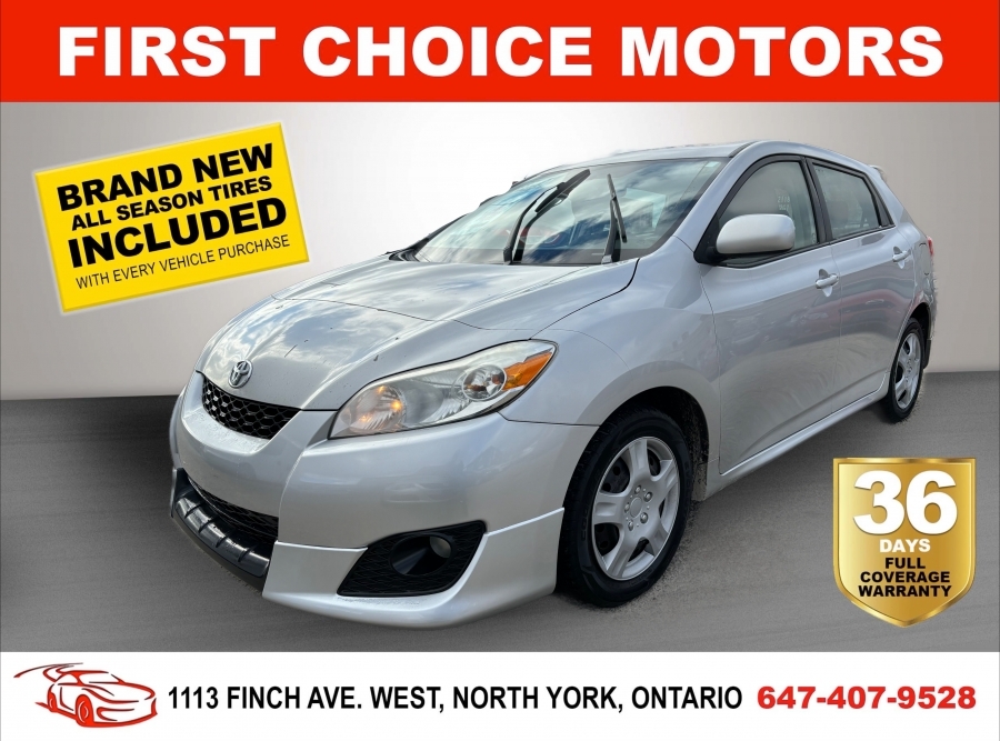 2009 Toyota Matrix XR ~AUTOMATIC, FULLY CERTIFIED WITH WARRANTY!!!~