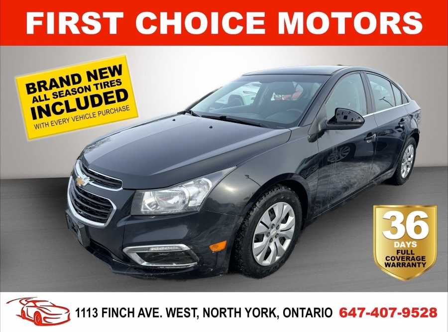 2016 Chevrolet Cruze LT ~AUTOMATIC, FULLY CERTIFIED WITH WARRANTY!!!~