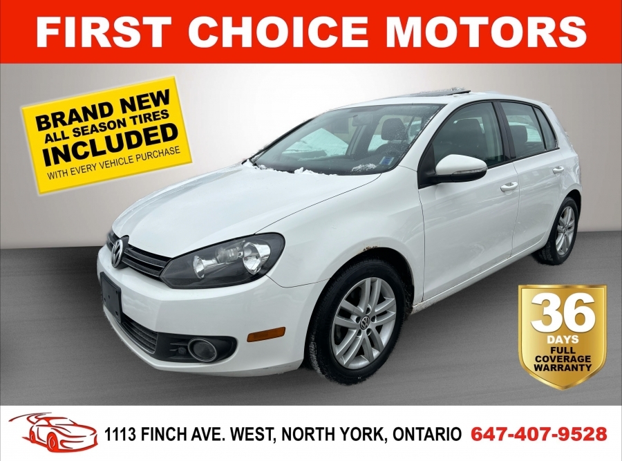 2011 Volkswagen Golf TDI ~AUTOMATIC, FULLY CERTIFIED WITH WARRANTY!!!~