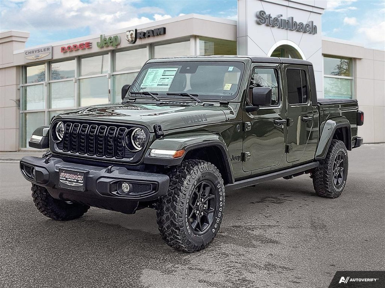 2024 Jeep Gladiator Willys 4WD | Fog Lamps | Heated Seats
