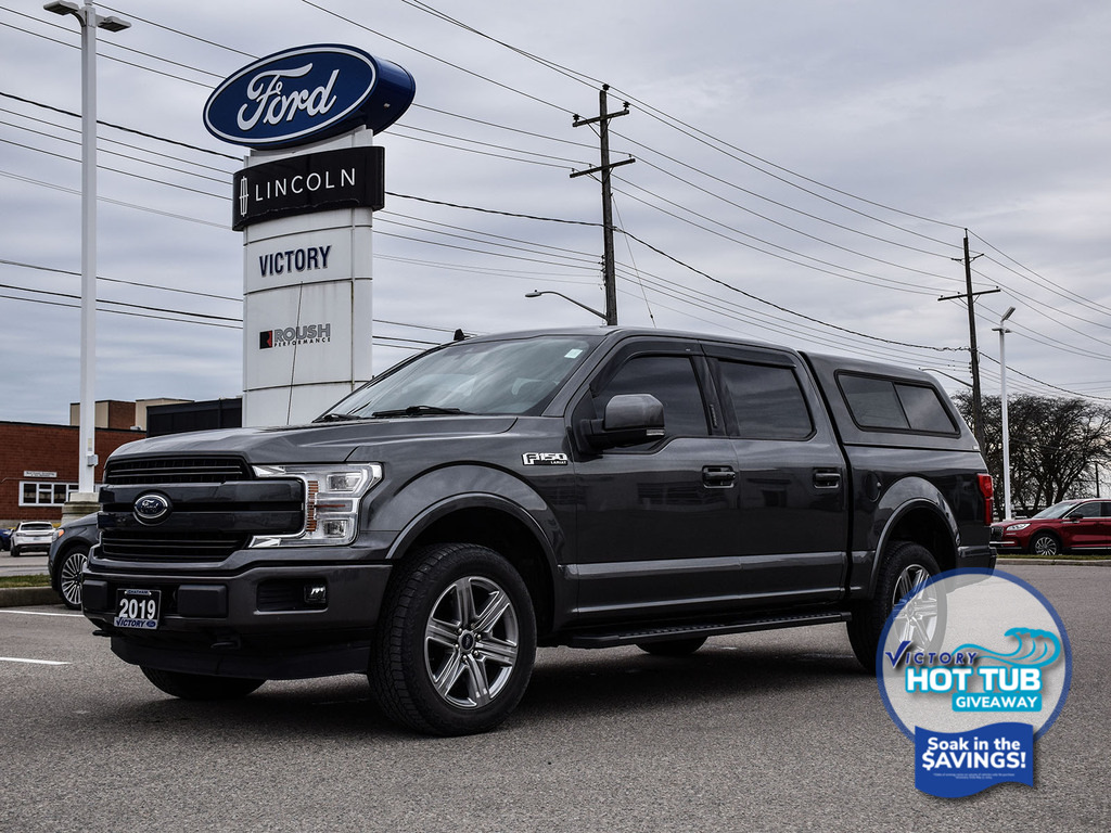 2019 Ford F-150 LARIAT 4WD | HEATED AND COOLED SEATS | NAV |
