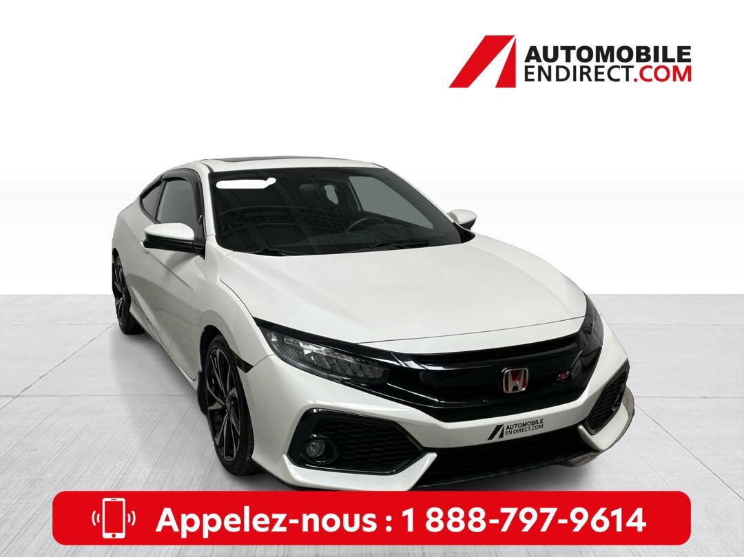 2019 Honda Civic Si Coupe Si Coupé 1.5T Manuelle A/C Mags Toit GPS Sièges ch