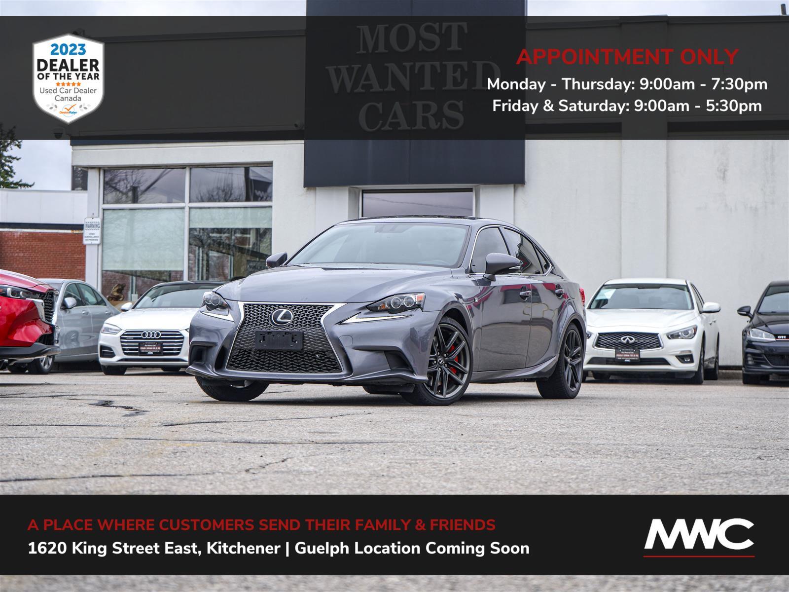 2016 Lexus IS 350 IS 350 | F-SPORT | RED LEATHER | COOLED SEATS