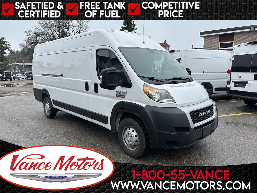 2020 Ram ProMaster 3500 3500 High Roof Ext 159  WB