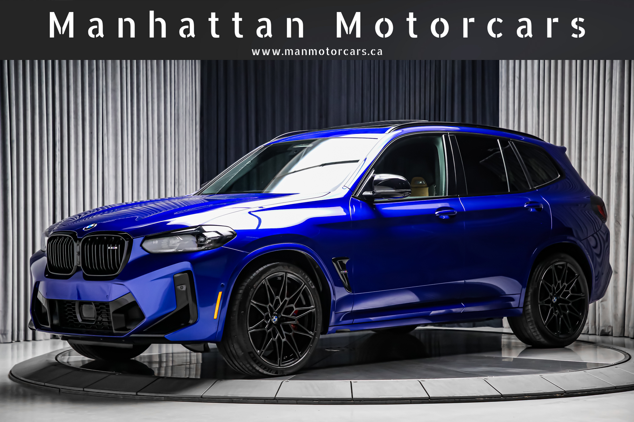 2022 BMW X3 M COMPETITION 503 HP |NOACCIDNT|ADAPTVCRZ|HUD|360CAM