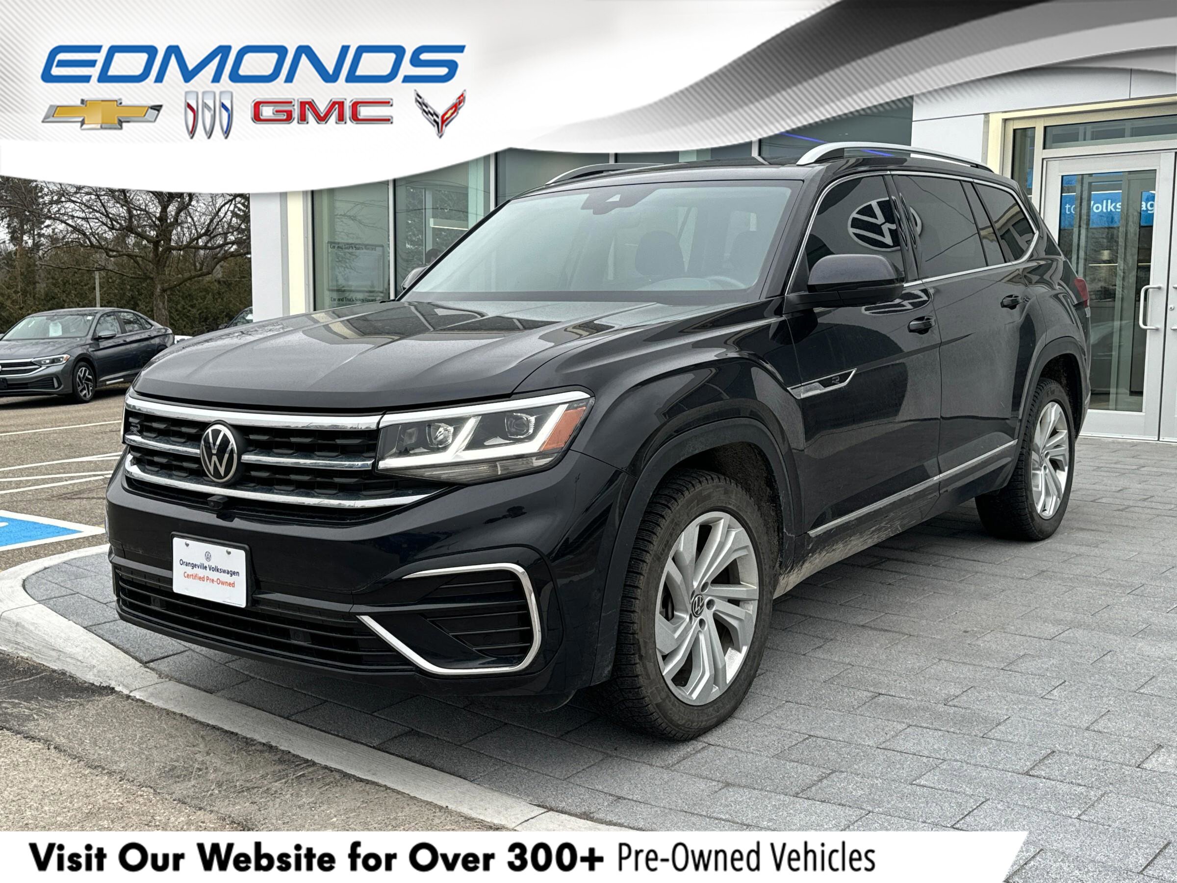 2021 Volkswagen Atlas ExeclineONE-OWNER, ACCIDENT-FREE, AWD, V6