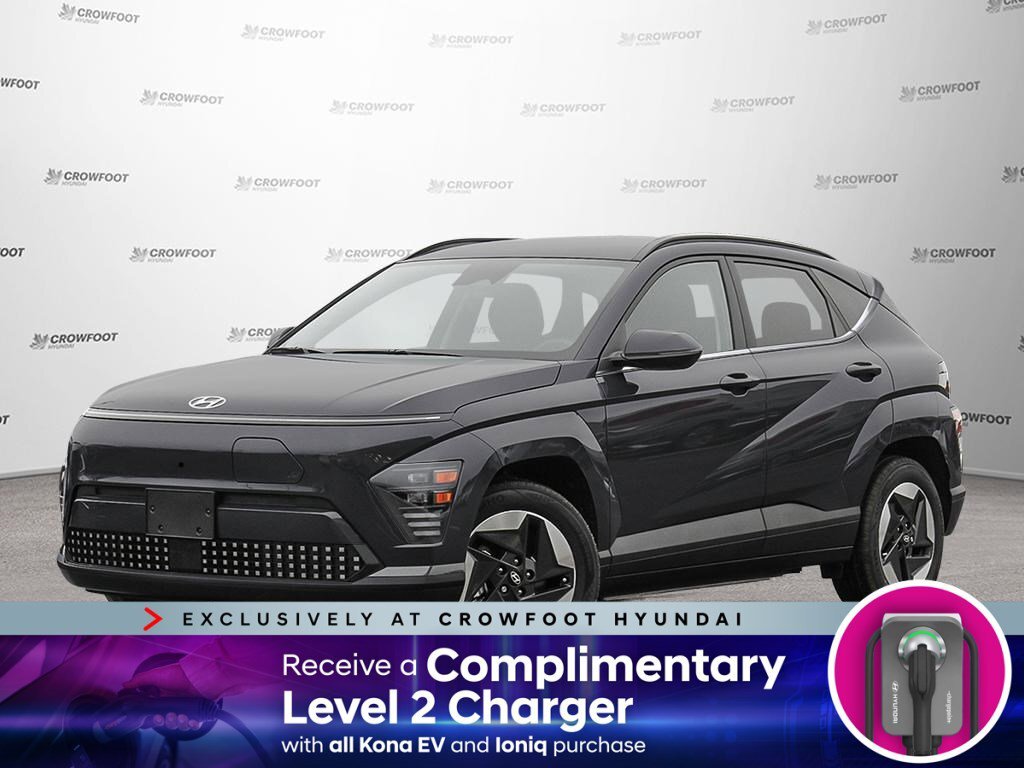 2024 Hyundai Kona Electric Ultimate FWD - Level 2 Charger Included
