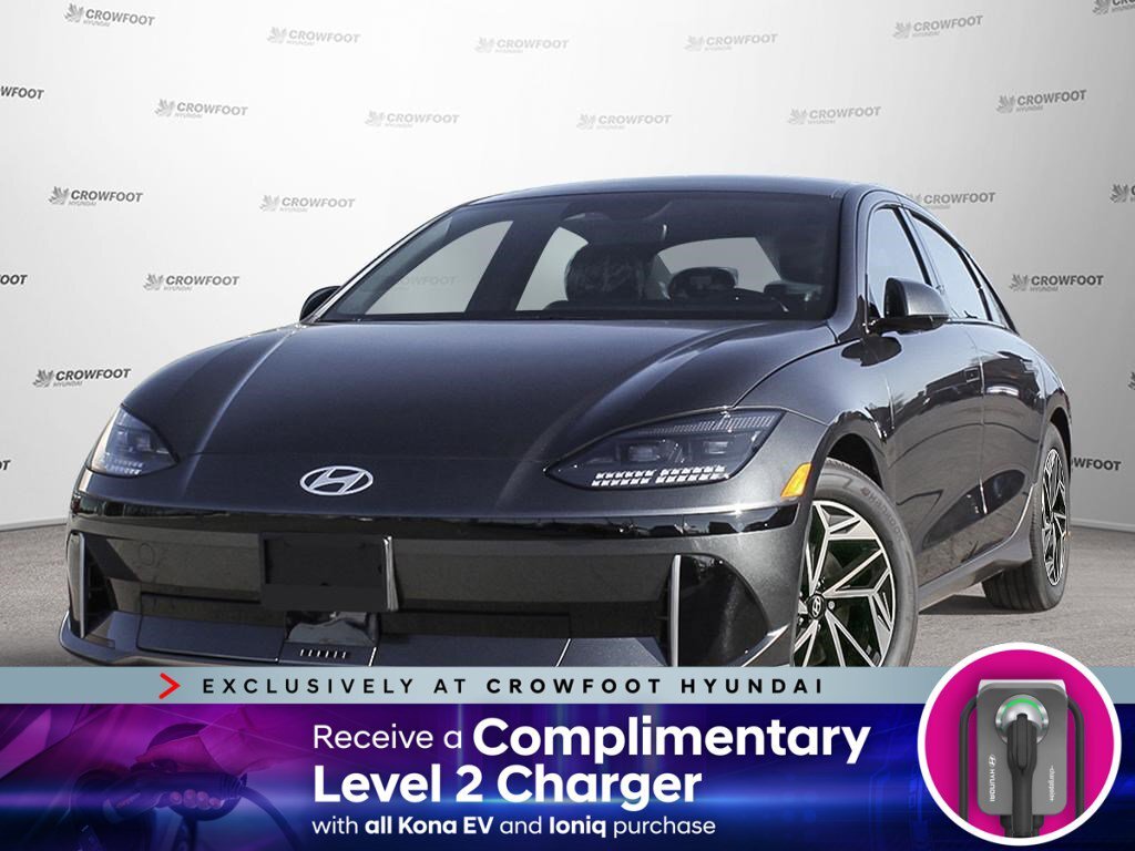 2024 Hyundai IONIQ 6 Preferred Ultimate Pkg RWD LR - Level 2 Charger In