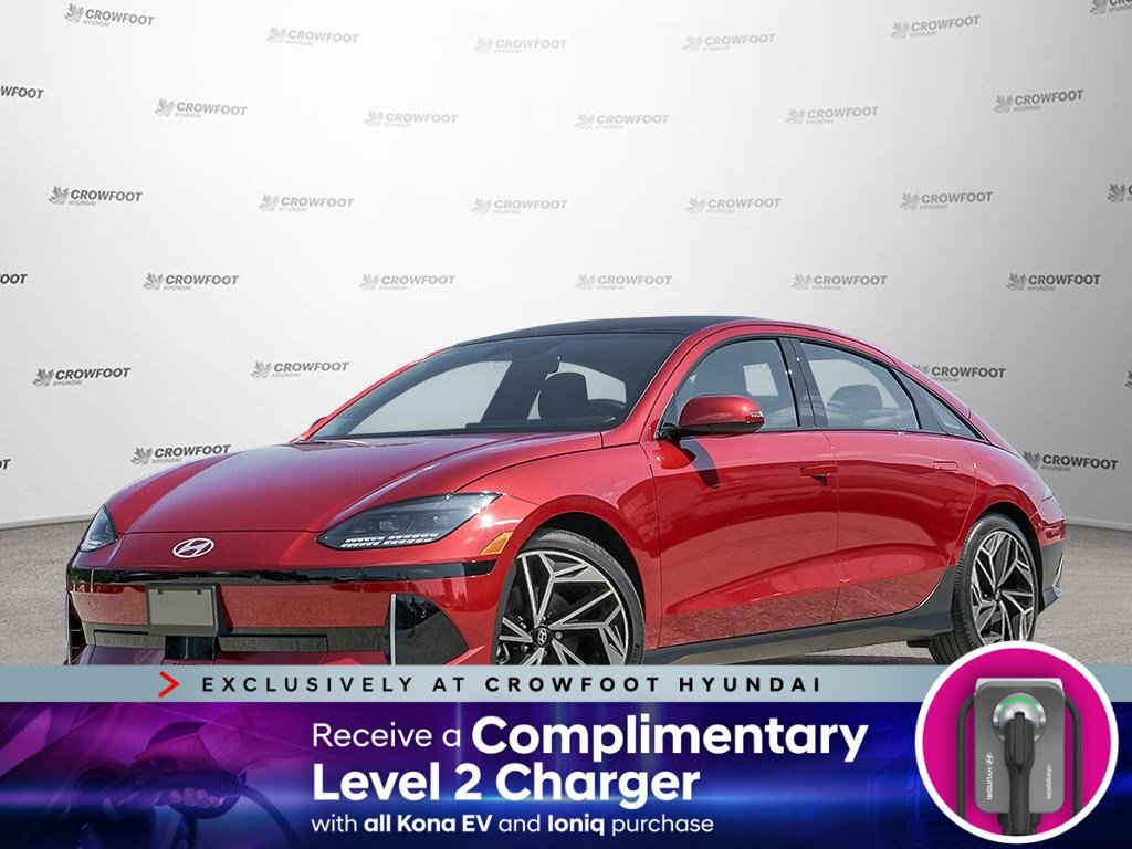 2024 Hyundai IONIQ 6 Preferred Ultimate Pkg AWD LR - Level 2 Charger In
