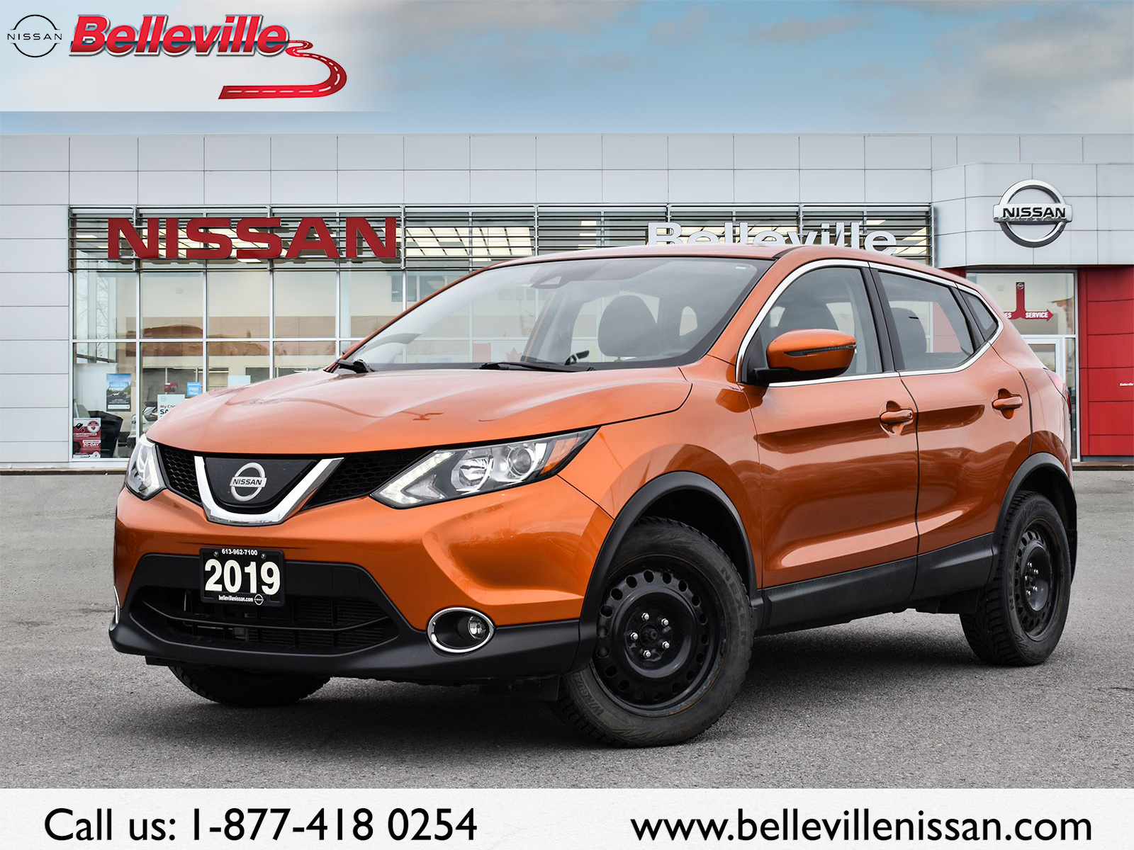 2019 Nissan Qashqai SV AWD, SUNROOF, ONE OWNER, LOCAL TRADE!