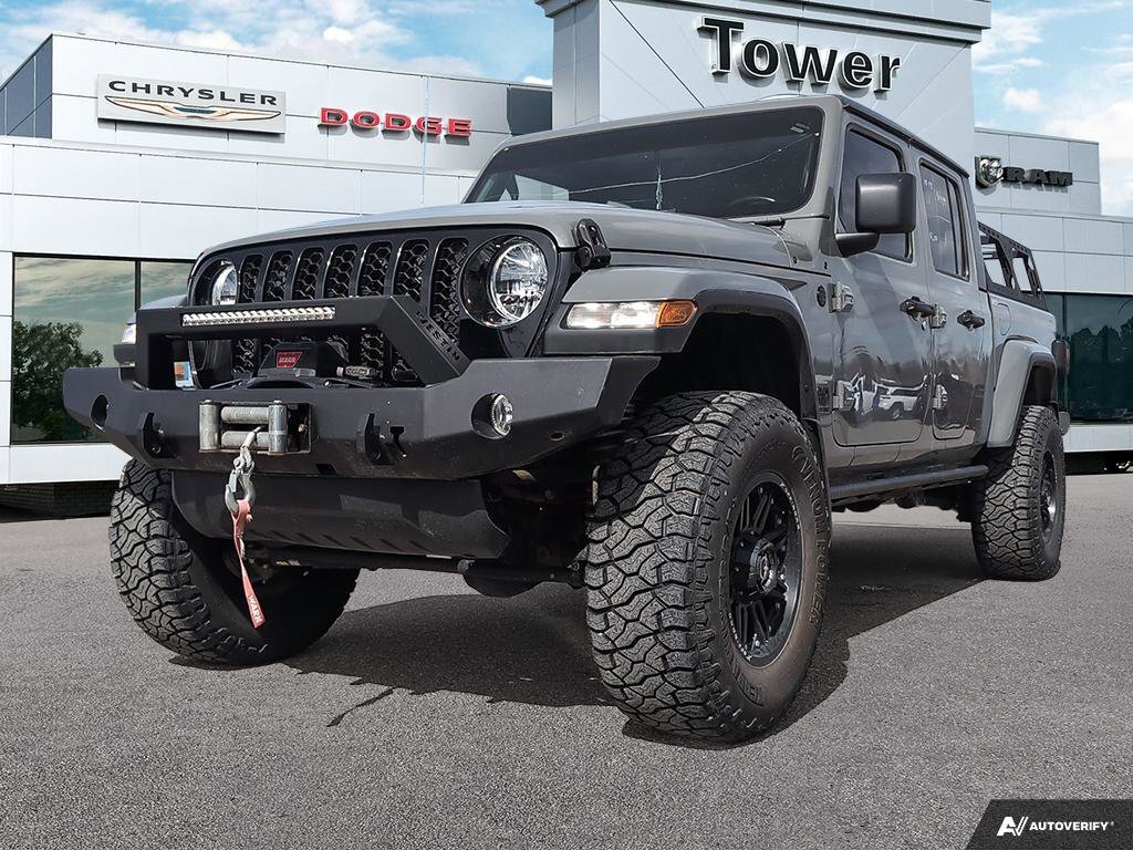2021 Jeep Gladiator Sport | EVO Bed Rack | Warn Winch | Tow Package