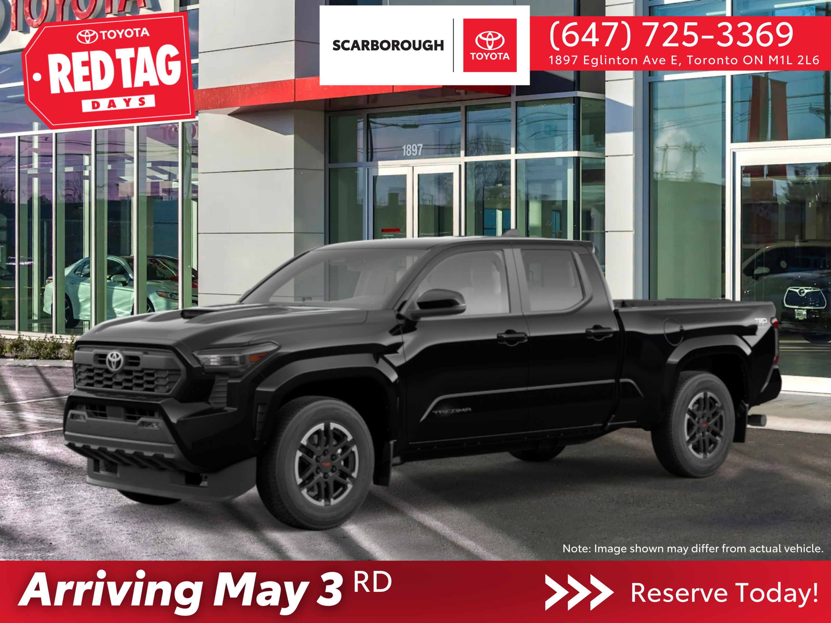 2024 Toyota Tacoma 4x4 Double Cab 8A - TRD Sport + - Incoming May
