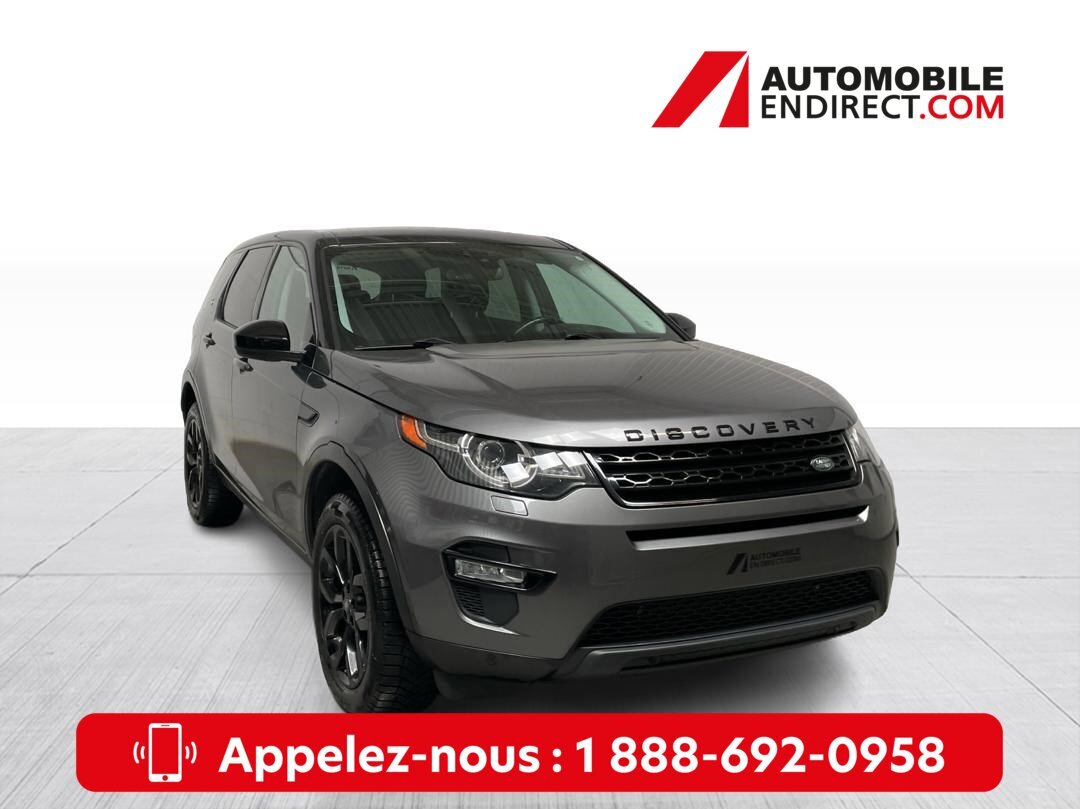 2016 Land Rover Discovery Sport HSE AWD 2.0T Mags Cuir GPS Sièges chauffants