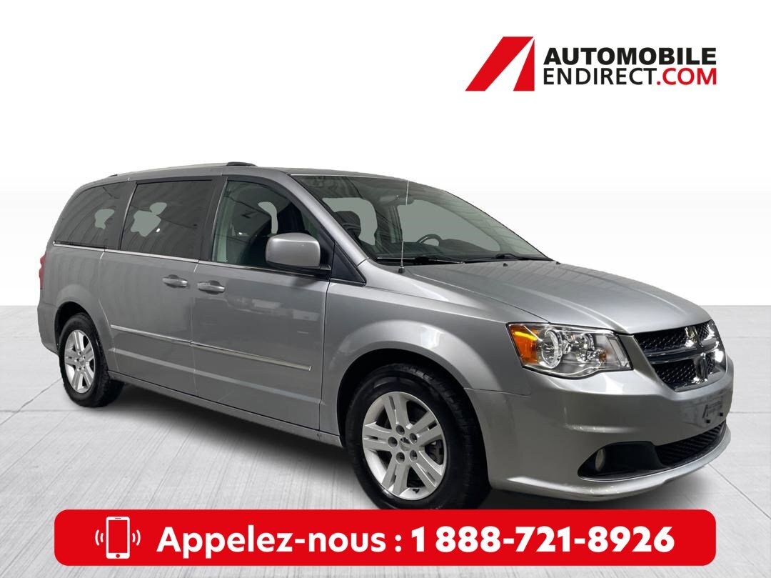 2017 Dodge Grand Caravan Crew V6 Stow N'Go 7 Places Mags