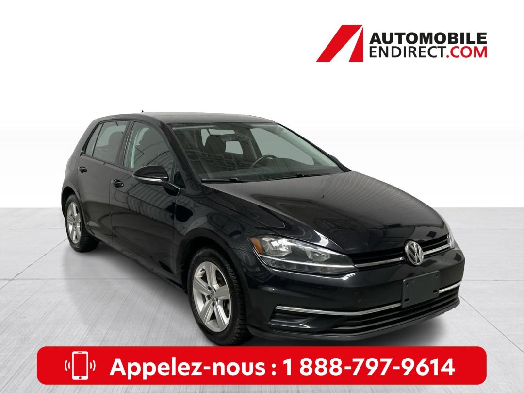 2021 Volkswagen Golf Comfortline AWD 1.4T A/C Mags GPS Sièges chauffant