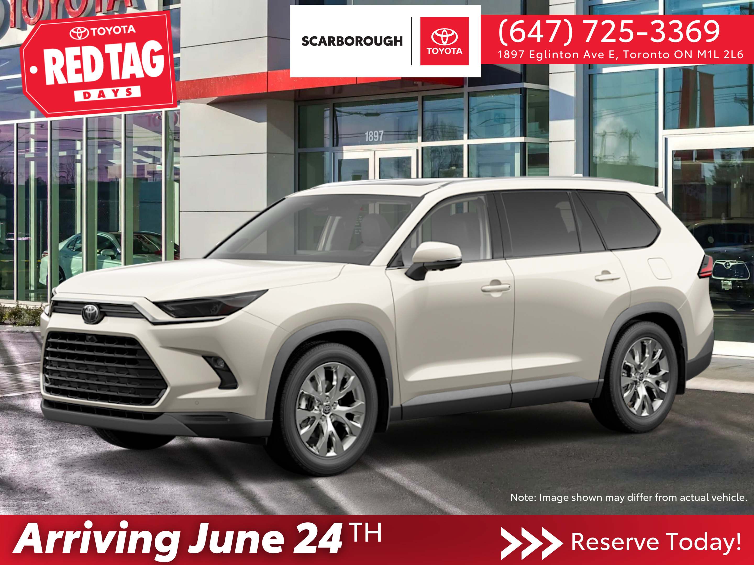 2024 Toyota Grand Highlander Limited AWD- Incoming June 