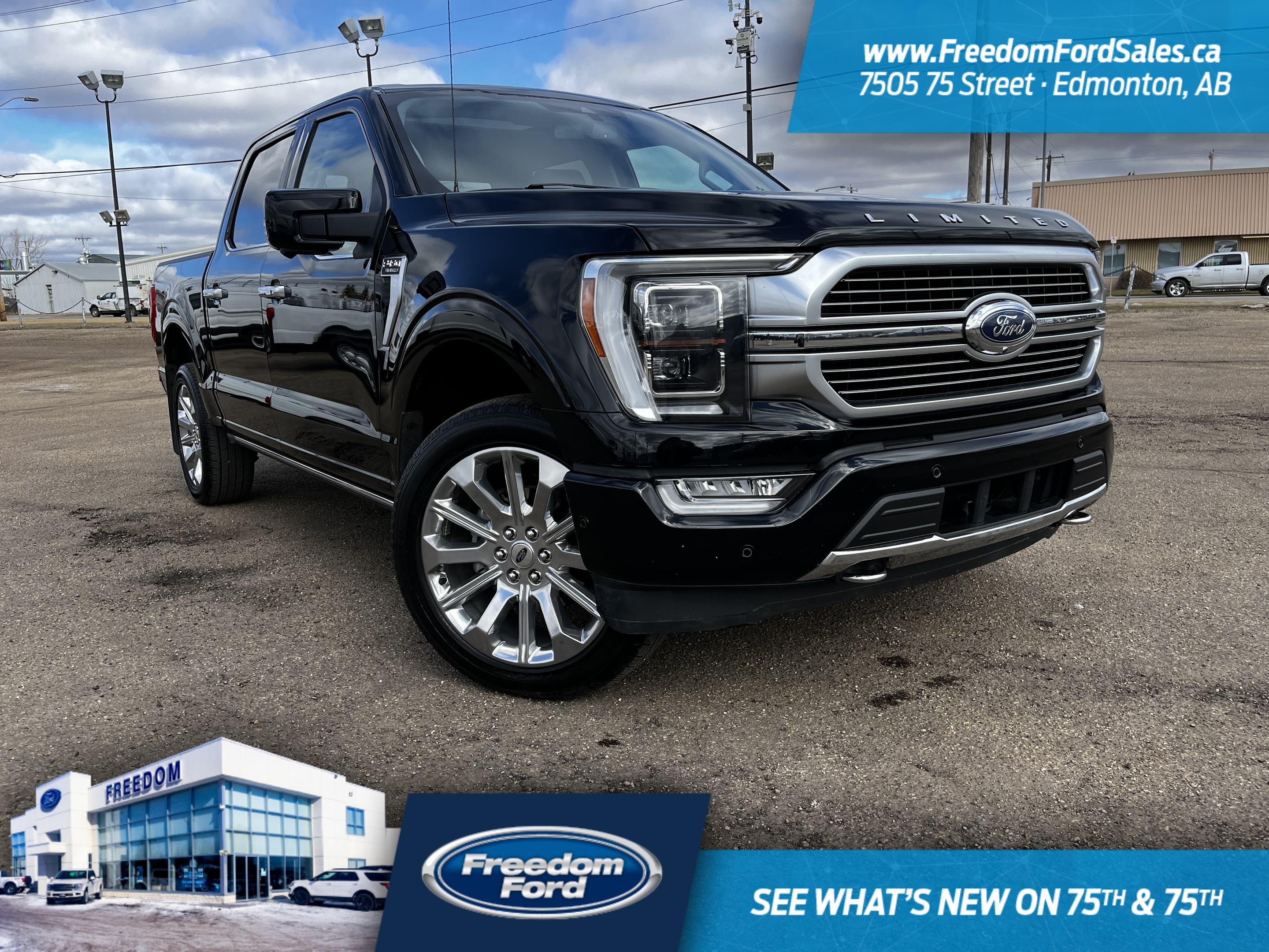 2021 Ford F-150 Limited SuperCrew 145 | Rear Cam | Heated Seats | 
