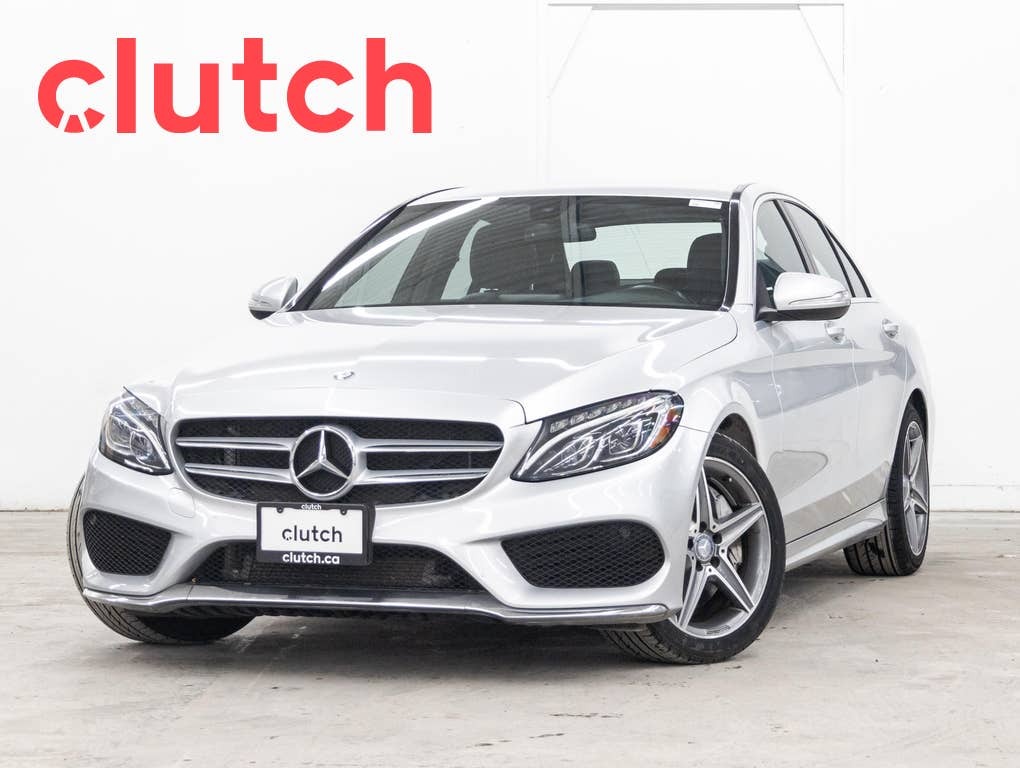 2015 Mercedes-Benz C-Class C 300 4Matic AWD  w/ Bluetooth, Heated Front Seats