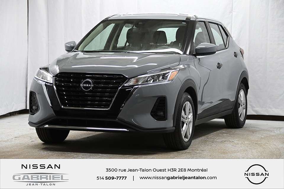 2022 Nissan Kicks S 1 OWNER + NEVER ACCIDENTED + BAS KM