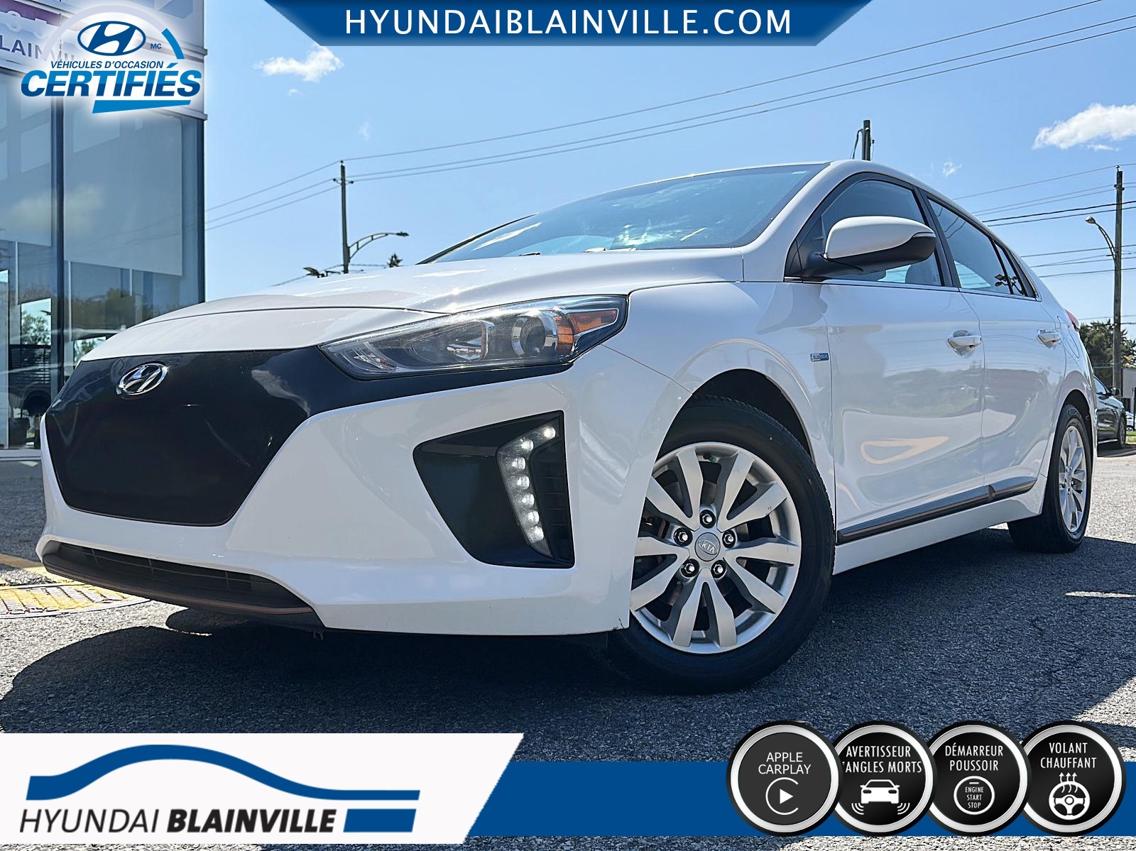 2018 Hyundai Ioniq Electric SE, EV, BANCS ET VOLANT CHAUFFANTS+