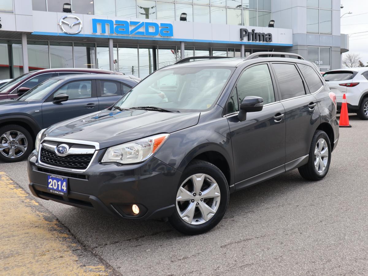 2014 Subaru Forester TOURING/LEATHER/REARVIEW CAMERA/MUST SEE/ ONLY 91K