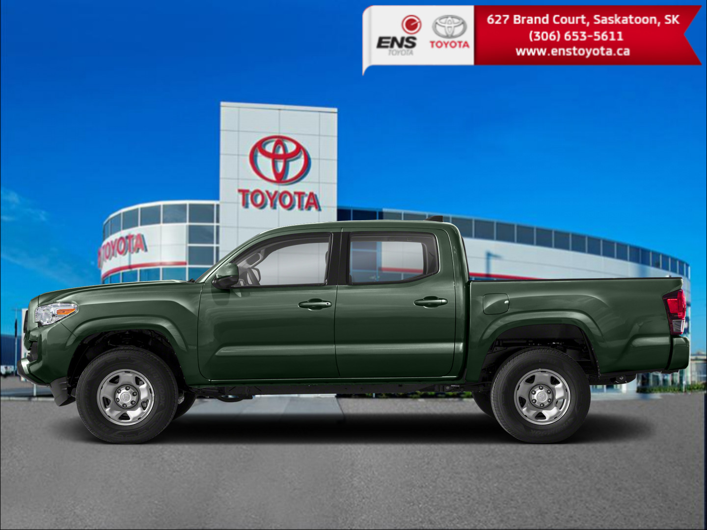 2021 Toyota Tacoma 4WD DOUBLE AT  - Certified - $364 B/W
