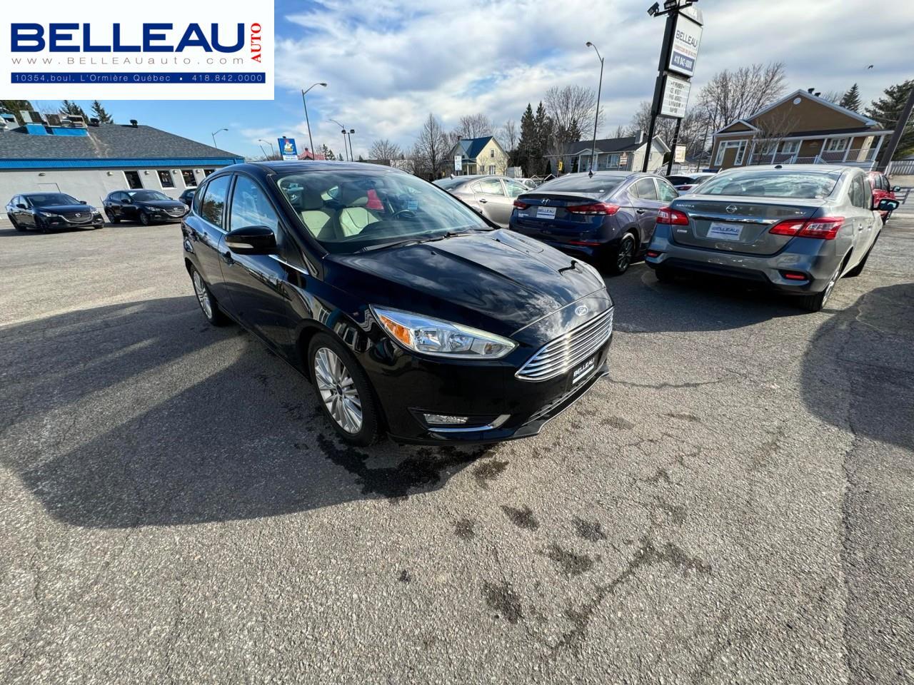 2016 Ford Focus **SEULEMENT 40,523KM**Int.CUIR-GPS-Toit ouvrant-Si