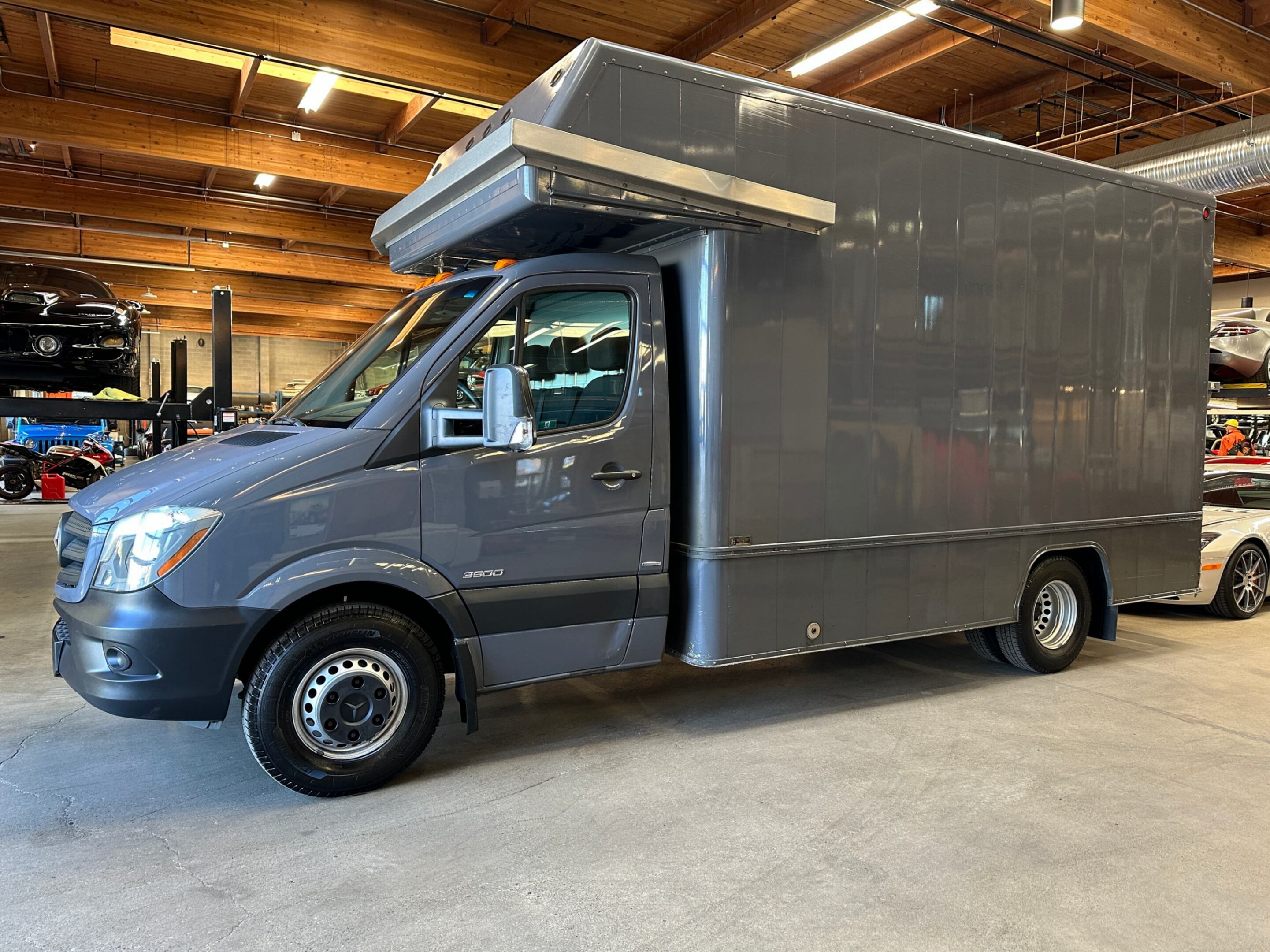2016 Mercedes-Benz Sprinter 3500 DRW Cab Chassis Box Truck 170