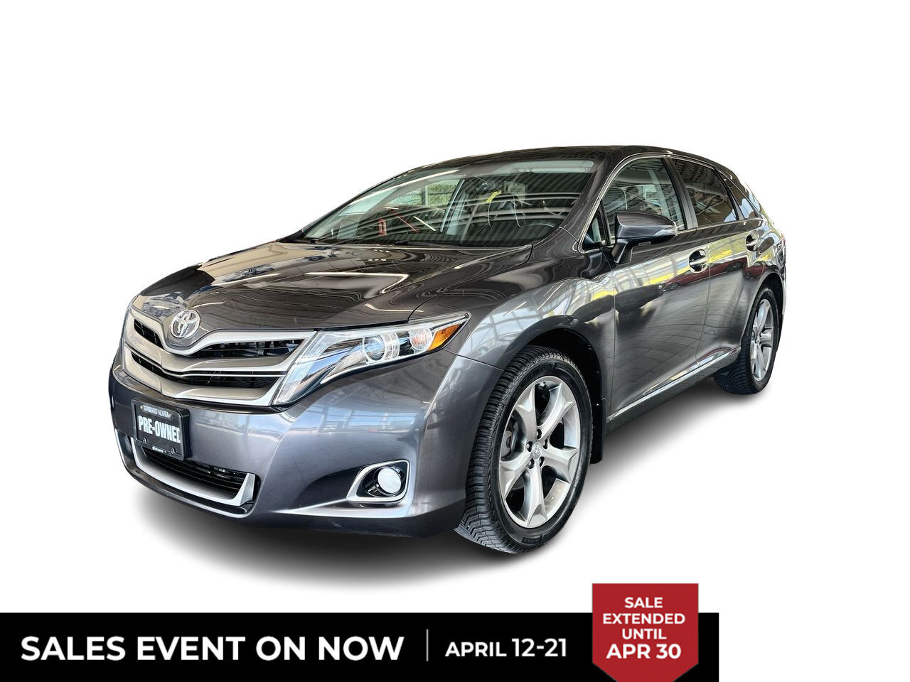 2014 Toyota Venza V6 AWD | Low KMs | Limited Package | Local |