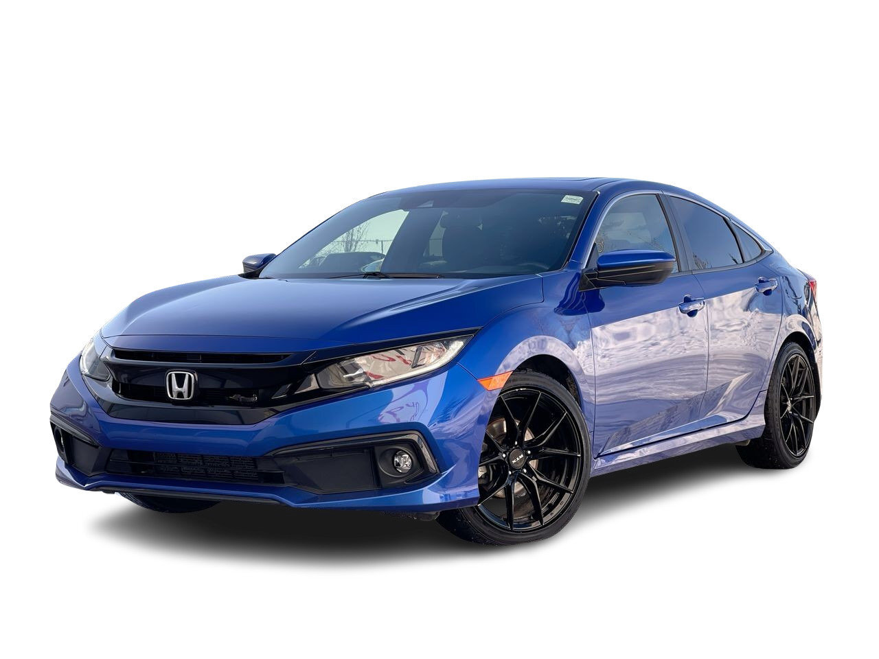 2020 Honda Civic Sedan Sport Apple CarPlay, Power Moonroof / 