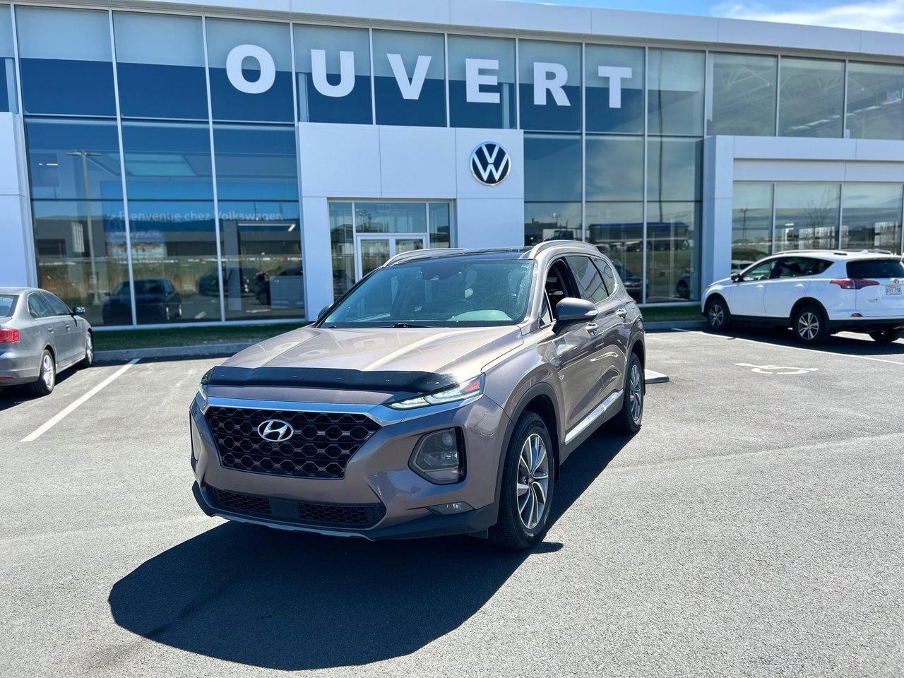 2019 Hyundai Santa Fe Luxury AWD + CUIR + TOIT + GPS + CAMÉRA + WOW !! 