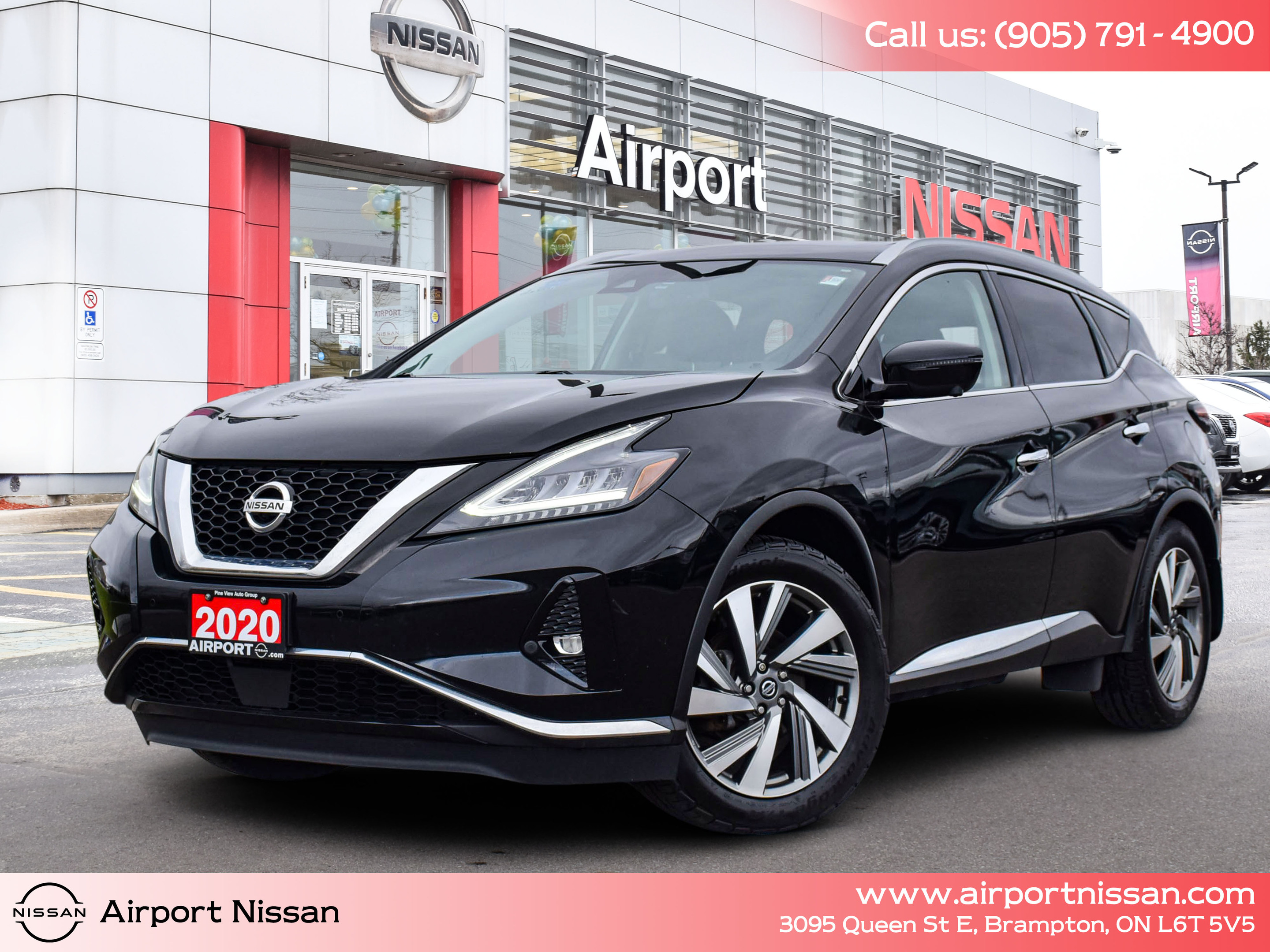 2020 Nissan Murano AWD SL/SUNROOF/ONE OWNER/LEATHER/LOW KMS