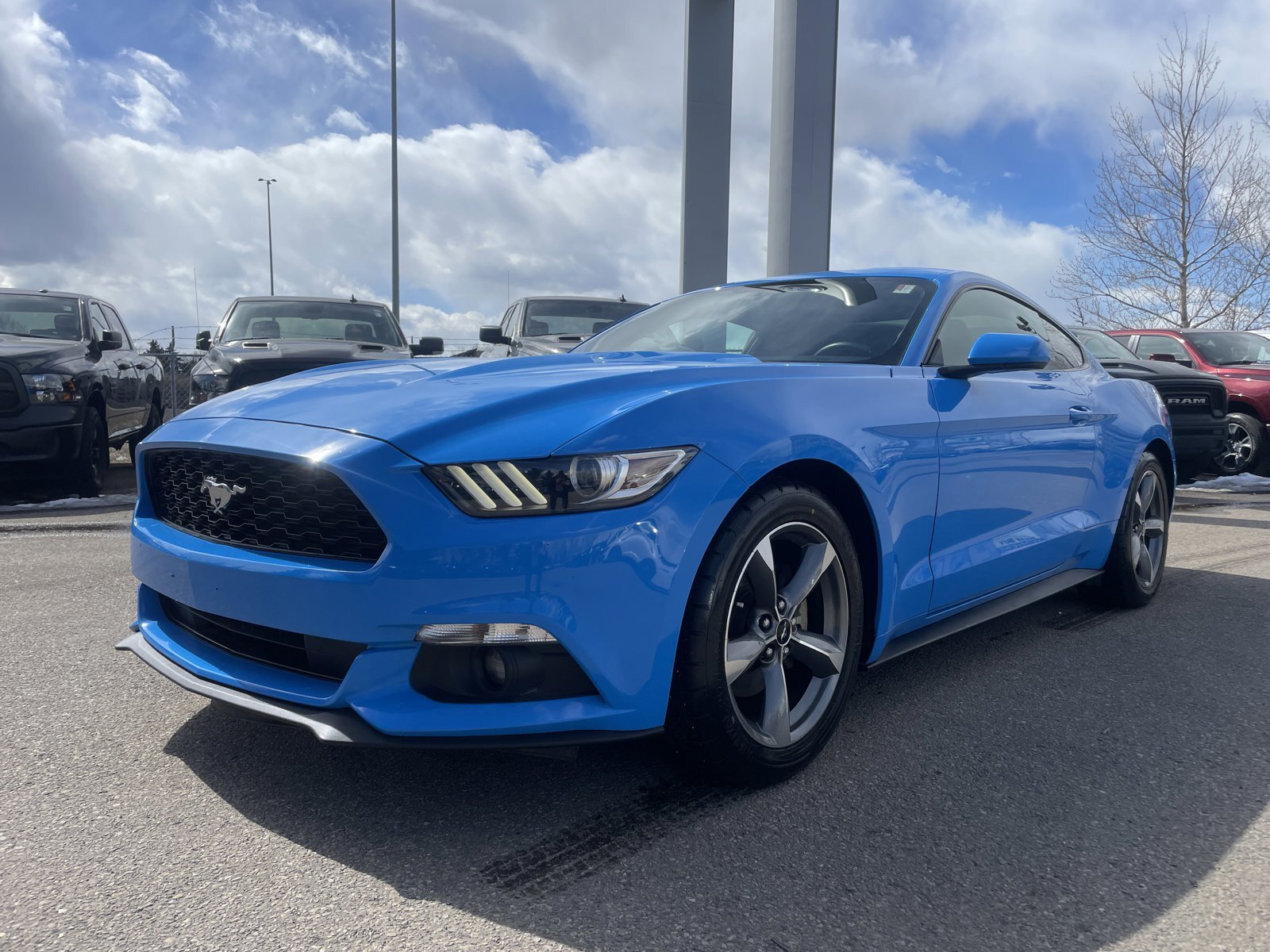 2017 Ford Mustang V6 | Clean Carfax | Low KMs | 6 spd Manual!